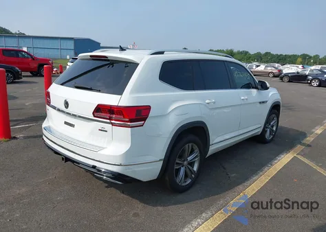 2019 Volkswagen Atlas 3.6L V6 Sel R-Line z USA, uszkodzony, nr VIN 1V2RR2CA0KC614026